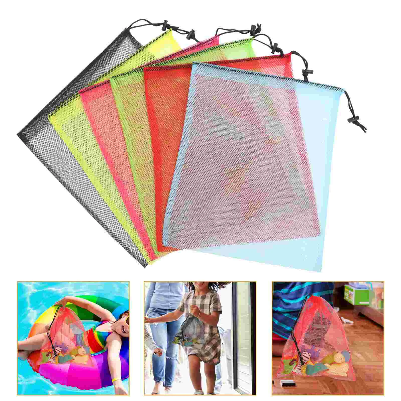 12 Pcs Mesh Laundry Bag Small Net Drawstring Bags Travel Wash Stuff Sack Sports Toy Ball
12 Pcs Mesh Laundry Bag Small Net Drawstring Bags Travel Wash Stuff Sack Sports Toy Ball
