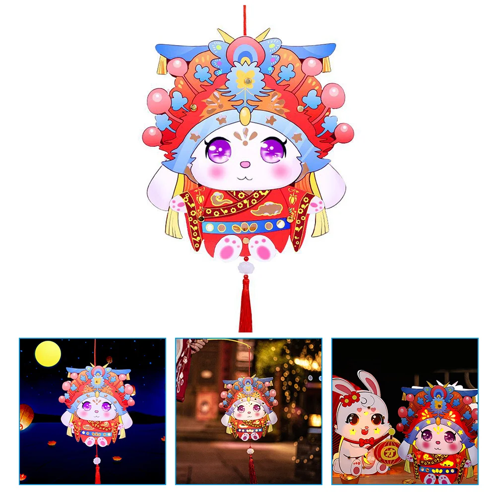 Lantern Chinese Rabbit Paper Year Lanterns Festival Diy New Kit Spring Material Making Kids Lunar Handheld Hanging Lamp Bunnythe
Lantern Chinese Rabbit Paper Year Lanterns Festival Diy New Kit Spring Material Making Kids Lunar Handheld Hanging Lamp Bunnythe
