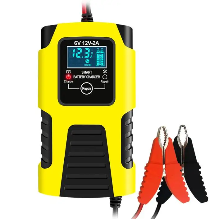 6V/12V Motorcycle Battery Charger Full Automatically Battery Charger Maintainer Multi-protection 12
6V/12V Motorcycle Battery Charger Full Automatically Battery Charger Maintainer Multi-protection 12