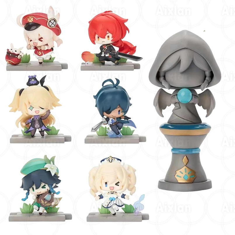 Aixlan 7pcs Genshin Impact Account Action Figure Anime Game Genshin Impact Keqing Amber Klee Mona Figma Figurine Model Toys
Aixlan 7pcs Genshin Impact Account Action Figure Anime Game Genshin Impact Keqing Amber Klee Mona Figma Figurine Model Toys