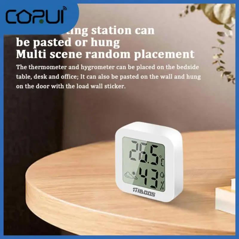 Thermometer White Gauge Hygrometer Lcd Digital Mini Temperature Humidity Meter Indoor Smart Home Room
Thermometer White Gauge Hygrometer Lcd Digital Mini Temperature Humidity Meter Indoor Smart Home Room