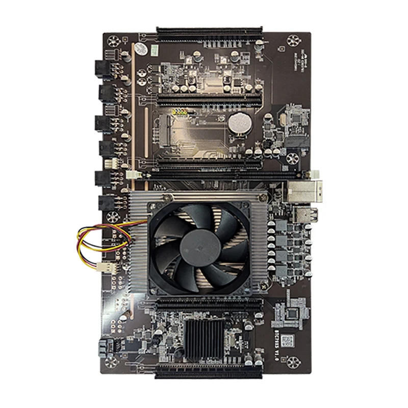 BTC Mining Machine Motherboard BTC79X5 V1.0 LGA 2011 DDR3 Supports 32G 60mm Pitch RTX3060 Graphics Card with Cooling Fan
BTC Mining Machine Motherboard BTC79X5 V1.0 LGA 2011 DDR3 Supports 32G 60mm Pitch RTX3060 Graphics Card with Cooling Fan