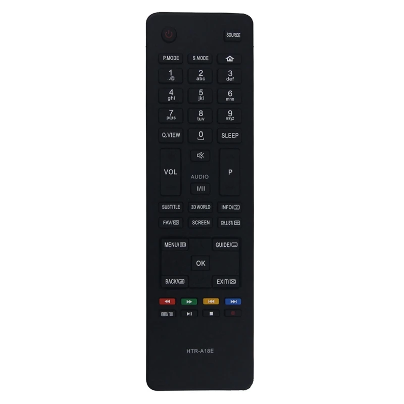 HTR-A18E Remote Control Replacement For Haier TV Television LE42K5000A LE55K5000A LE39M600SF LE46M600SF LE50M600SF
HTR-A18E Remote Control Replacement For Haier TV Television LE42K5000A LE55K5000A LE39M600SF LE46M600SF LE50M600SF