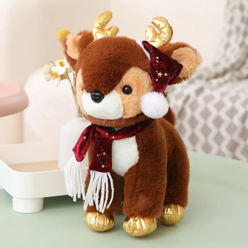 New Cute Children's Doll Simulation Doll Moose Plush Toy Deer Plush Soft Cloth Christmas Night Gift
New Cute Children's Doll Simulation Doll Moose Plush Toy Deer Plush Soft Cloth Christmas Night Gift