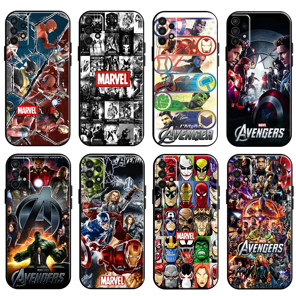 Marvel Avengers For Samsung Galaxy For A10 A11 A12 A20 A21 A21S A22 A31 A32 A51 A52 A70 A71 A72 5G Phone Case Coque
Marvel Avengers For Samsung Galaxy For A10 A11 A12 A20 A21 A21S A22 A31 A32 A51 A52 A70 A71 A72 5G Phone Case Coque