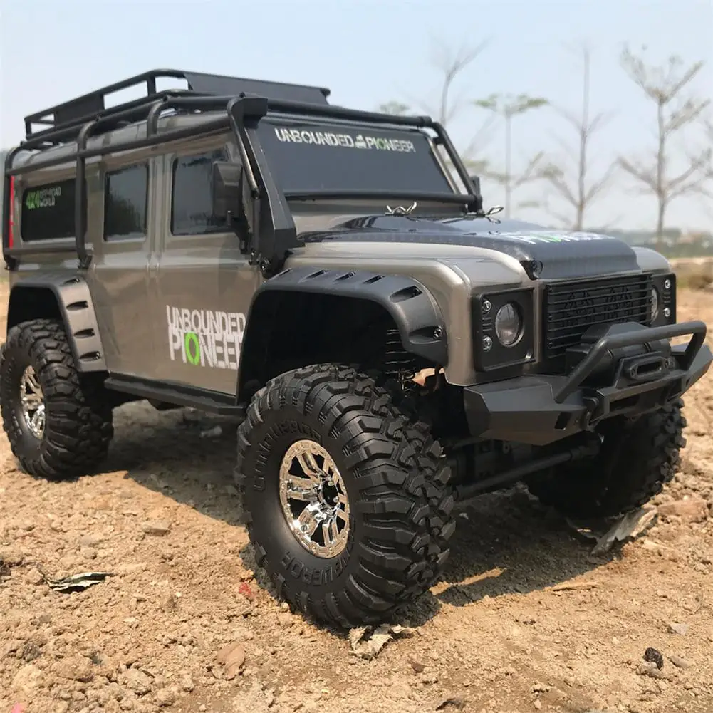 ZP1001 1/10 2.4G RC Car Desert Mountain Rock Vehicle Models Adults 4WD Remote Control RC Off-Road Truck Toys Car w/ LED Light 
ZP1001 1/10 2.4G RC Car Desert Mountain Rock Vehicle Models Adults 4WD Remote Control RC Off-Road Truck Toys Car w/ LED Light