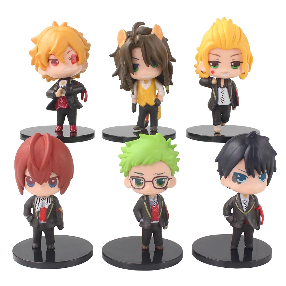 6Pcs/Set Ainme Twisted-Wonderland Figure Heartslabyul Savanaclaw Riddle Rosehearts Ace Trappola Deuce Spade Action Figure Toys
6Pcs/Set Ainme Twisted-Wonderland Figure Heartslabyul Savanaclaw Riddle Rosehearts Ace Trappola Deuce Spade Action Figure Toys