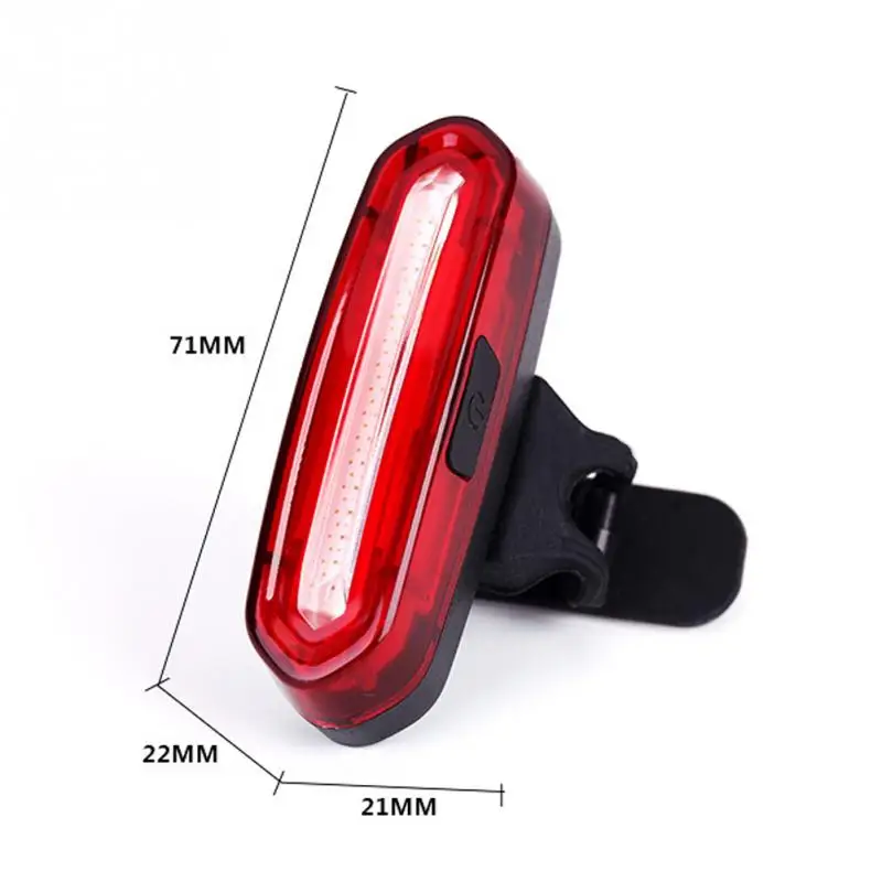 IPX 6 Rechargeable Bilke LED USB Taillight Mountain Bike Tail Light Safety Warning Bicycle Rear Light
IPX 6 Rechargeable Bilke LED USB Taillight Mountain Bike Tail Light Safety Warning Bicycle Rear Light