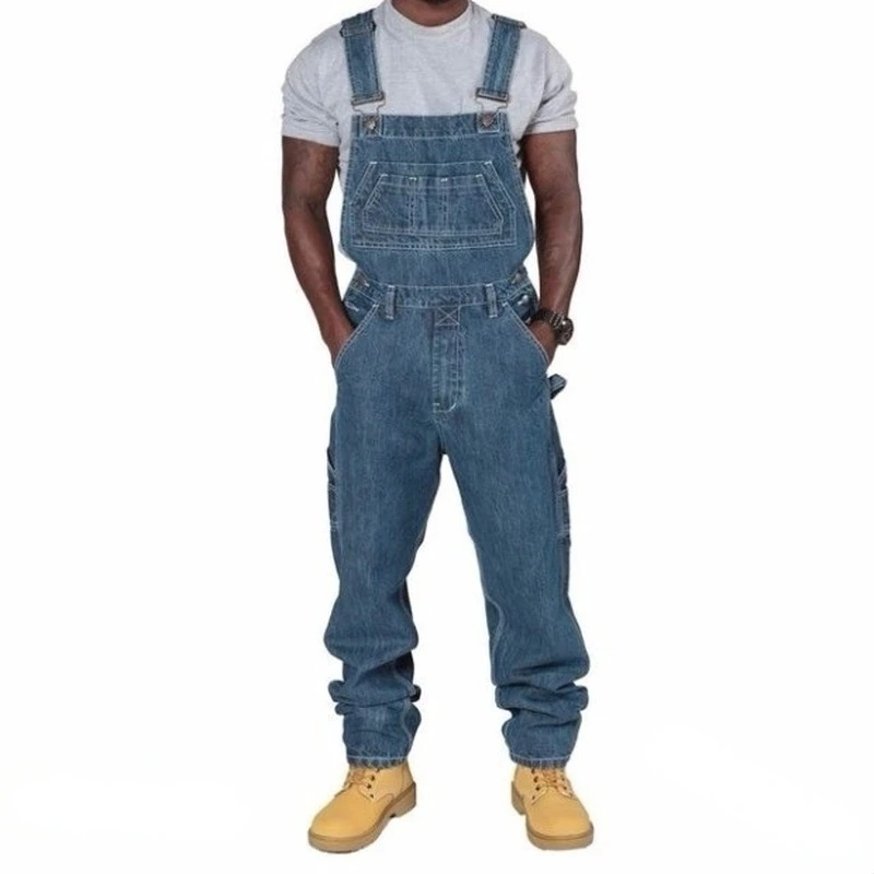 Men Jeans 2021 New Suspenders Casual Multi-pocket Jeans Loose Pants Fashion Men Clothing Plus Size Overalls Trend Denim Pants
Men Jeans 2021 New Suspenders Casual Multi-pocket Jeans Loose Pants Fashion Men Clothing Plus Size Overalls Trend Denim Pants