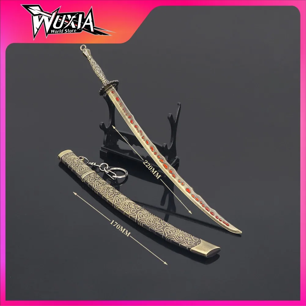 Elden Ring Game Peripheral 22CM Iron Meteorite Knife Metal Weapon Model Toy Sword Ornament Keychain Anime Sword Toy for Boy Gift
Elden Ring Game Peripheral 22CM Iron Meteorite Knife Metal Weapon Model Toy Sword Ornament Keychain Anime Sword Toy for Boy Gift