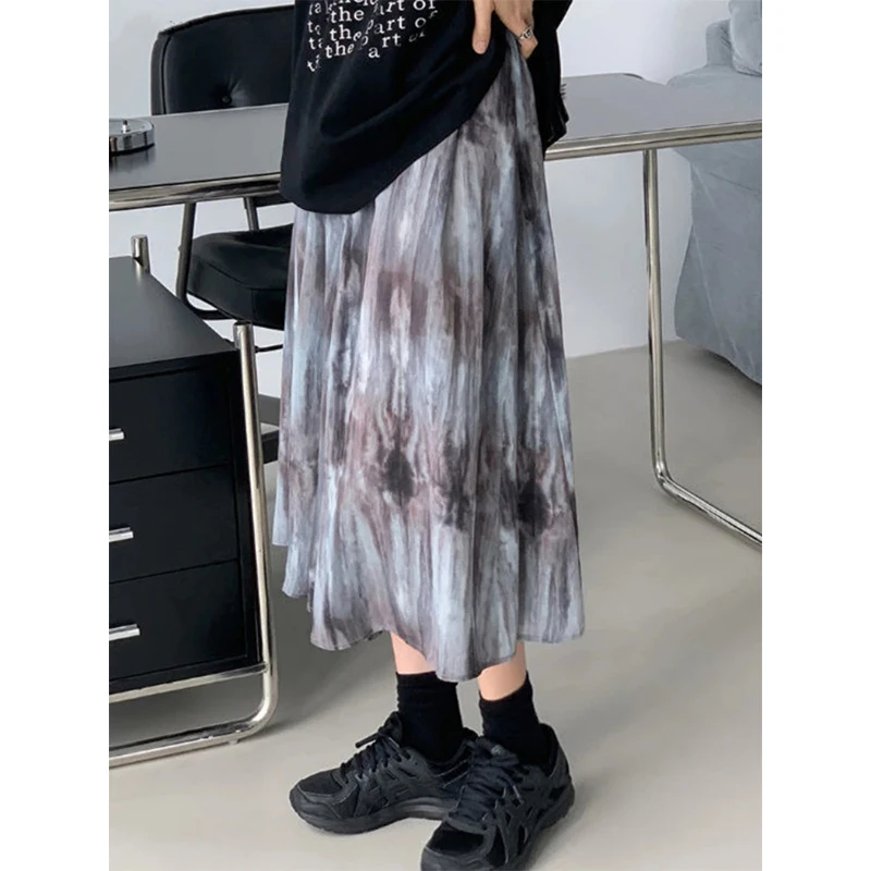 MEXZT Tie Dye Skirts Women Y2K Pleated Print A Line Midi Skirt Vintage Streetwear Harajuku High Waist Folds Loose Casual Skirts
MEXZT Tie Dye Skirts Women Y2K Pleated Print A Line Midi Skirt Vintage Streetwear Harajuku High Waist Folds Loose Casual Skirts