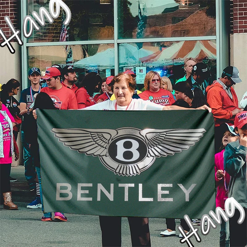90x150cm Bentley Flag with Grommet Outdoor and Indoor Banner Flag Custom for Garage Decor
90x150cm Bentley Flag with Grommet Outdoor and Indoor Banner Flag Custom for Garage Decor