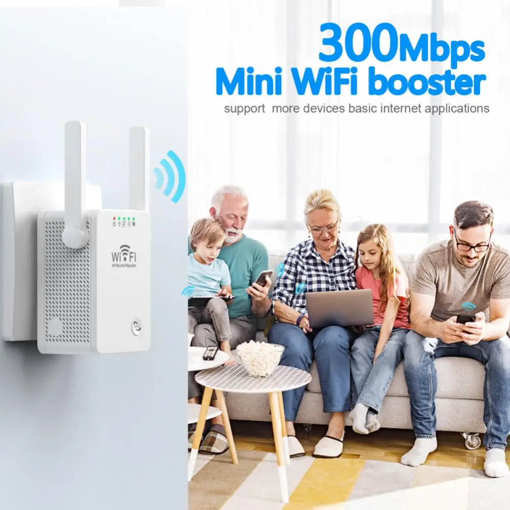 2.4Ghz Wireless WiFi Repeater 300Mbps Router Wifi Booster 2.4G Wifi Long Range Extender Wi-Fi Signal Amplifier Repeater Wifi
2.4Ghz Wireless WiFi Repeater 300Mbps Router Wifi Booster 2.4G Wifi Long Range Extender Wi-Fi Signal Amplifier Repeater Wifi