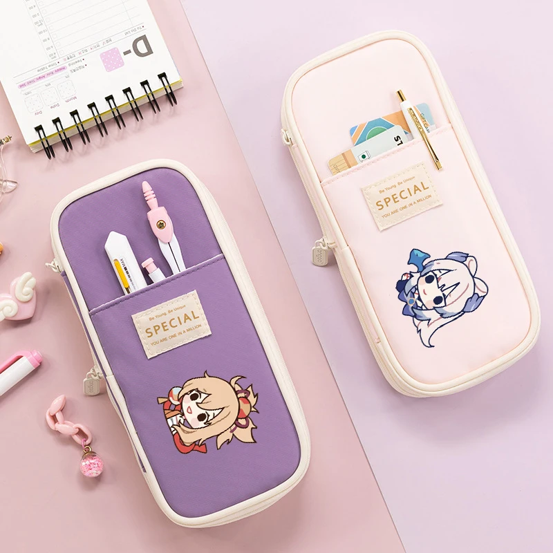 

Genshin Impact Sayu Kokomi Yoimiya Gorou Kazuha Thoma Ayaka Beelzebul Kujo Sara Yae Miko Stationery Storage Bag Pencil Case (2)