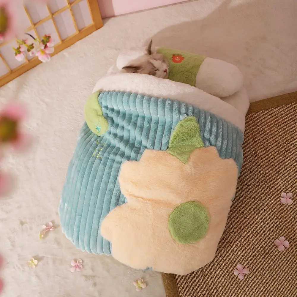 Winter Warm Cat Bed Sleeping Pad with Removable Machine Wash Pillow Cute Cat Cushion for Cats Nest Puppy Small Dog Sofa Pet Bed
Winter Warm Cat Bed Sleeping Pad with Removable Machine Wash Pillow Cute Cat Cushion for Cats Nest Puppy Small Dog Sofa Pet Bed