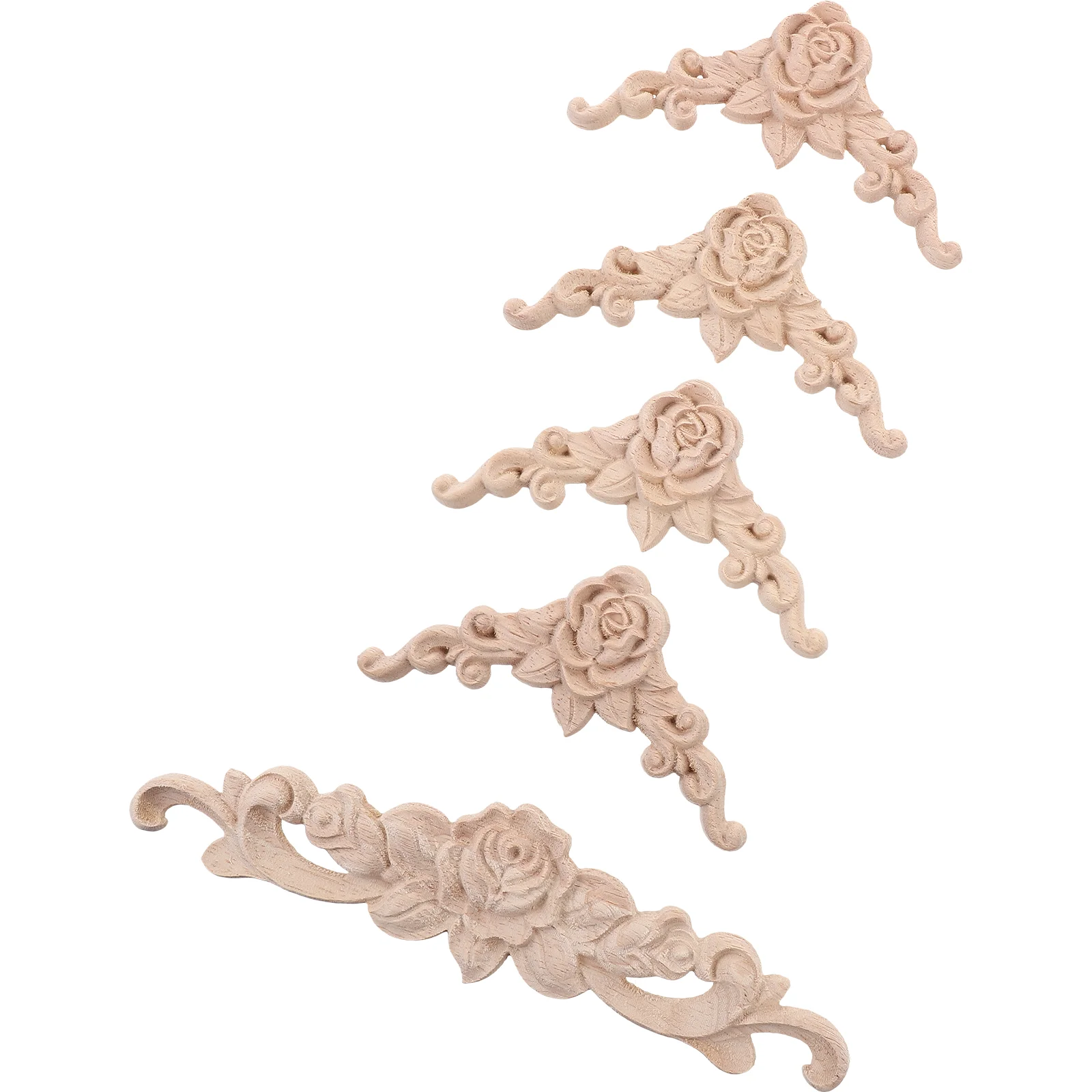 Home Decor Wood Appliques For Furniture European Style Cabinet Carved Wooden Onlay
Home Decor Wood Appliques For Furniture European Style Cabinet Carved Wooden Onlay