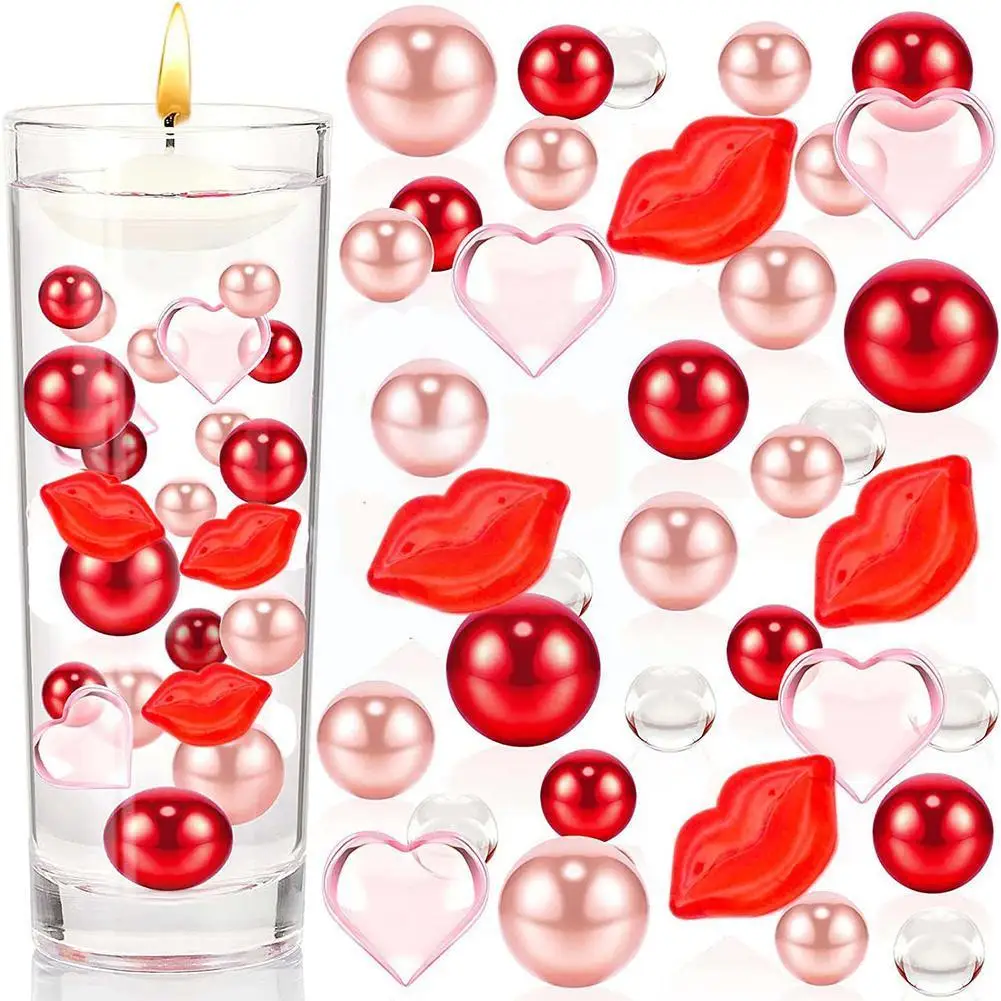 Красные плавающие жемчужины, бусины, украшение в форме сердца, жемчужины для ваз «сделай сам», свадьбы, дня рождения, годовщины, Дня Святого ... 
Красные плавающие жемчужины, бусины, украшение в форме сердца, жемчужины для ваз «сделай сам», свадьбы, дня рождения, годовщины, Дня Святого ...