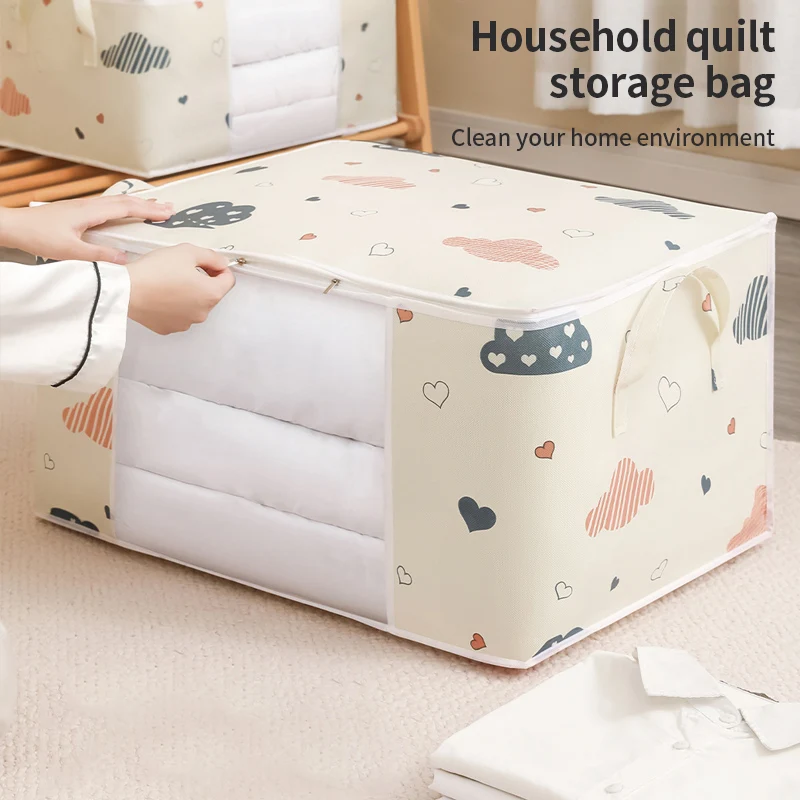 Storage Bag Clothes Blanket Quilt Closet Sweater Foldable Organizer Box Durable Cartoon Print Winter Clothes Cabinet Organizer
Storage Bag Clothes Blanket Quilt Closet Sweater Foldable Organizer Box Durable Cartoon Print Winter Clothes Cabinet Organizer