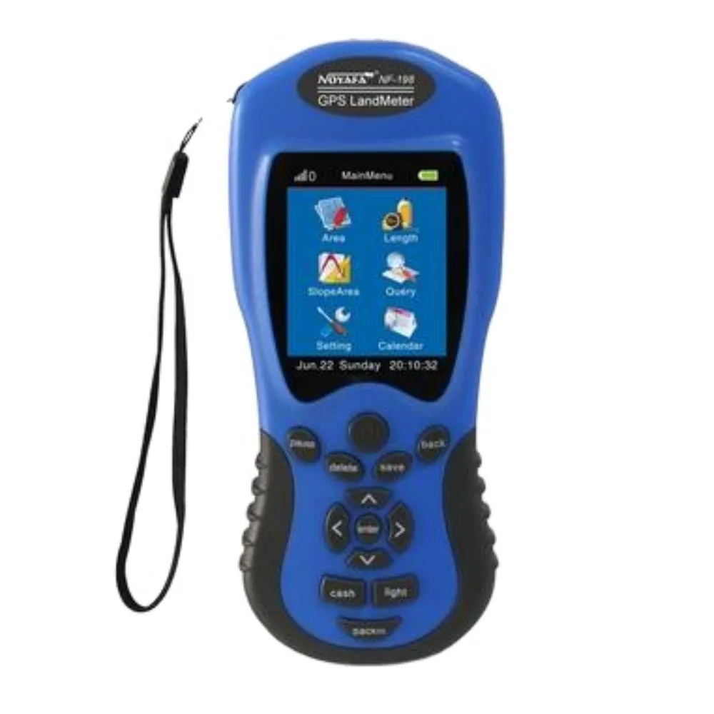 NOYAFA GPS Test Devices GPS Land Meter Can Display Measuring Value, Figure Track and Automatically Calculate Price (NF-198)
NOYAFA GPS Test Devices GPS Land Meter Can Display Measuring Value, Figure Track and Automatically Calculate Price (NF-198)