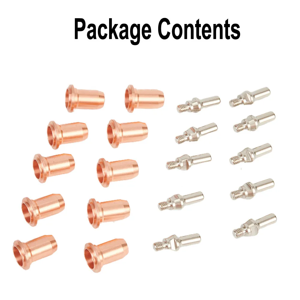 20 Pcs Plasma Torch Electrode 52582 51313 Plasma Cutting Consumables For PT60 PT-60 IPT-60 Plasma Cutting Torch Electrode Tip
20 Pcs Plasma Torch Electrode 52582 51313 Plasma Cutting Consumables For PT60 PT-60 IPT-60 Plasma Cutting Torch Electrode Tip