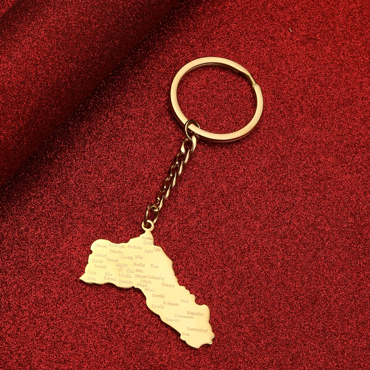 Stainless Steel Kurdistan Keychain Women Men Silver Color Gold Color Kurdish Jewelry
Stainless Steel Kurdistan Keychain Women Men Silver Color Gold Color Kurdish Jewelry