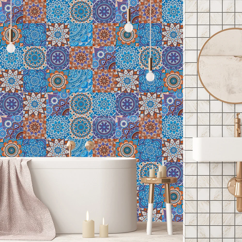 Bohemian Style Crystal Hard Tile Tile Stickers Kitchen Bathroom Home Decoration Oil-proof Wall Stickers
Bohemian Style Crystal Hard Tile Tile Stickers Kitchen Bathroom Home Decoration Oil-proof Wall Stickers
