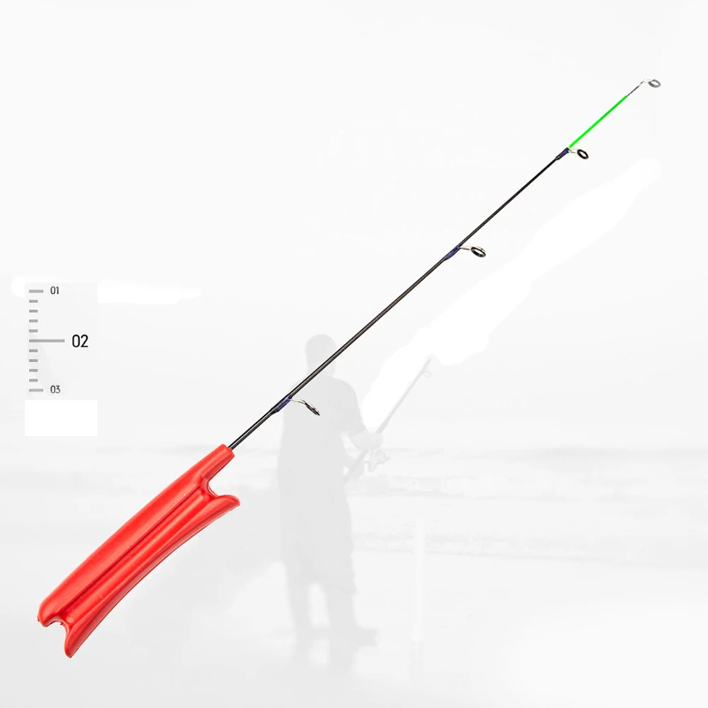 Portable Ice Fishing Rod Mini 50cm Fiberglass Rod Reel PU Grip Solid Fiberglass Winter Fishing Ultra-short Cross-border Tackle
Portable Ice Fishing Rod Mini 50cm Fiberglass Rod Reel PU Grip Solid Fiberglass Winter Fishing Ultra-short Cross-border Tackle