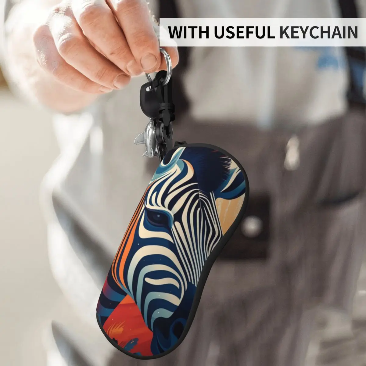 Zebra Glasses Case Abstraction Illustration Daily Sunglasses Case For Men Women Eyewear Accessory Portable Eyeglass Cases Cover
Zebra Glasses Case Abstraction Illustration Daily Sunglasses Case For Men Women Eyewear Accessory Portable Eyeglass Cases Cover