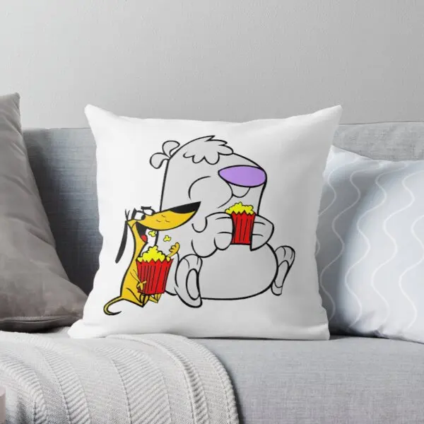 2 Stupid Dogs Characters Printing Throw Pillow Cover Sofa Waist Fashion Case Soft Bedroom Office Decorative Pillows not include
2 Stupid Dogs Characters Printing Throw Pillow Cover Sofa Waist Fashion Case Soft Bedroom Office Decorative Pillows not include