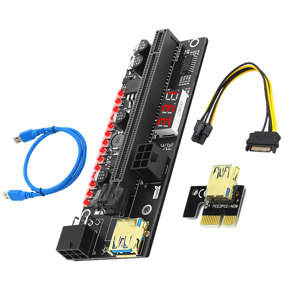 Pci E Adapter Extender Mining Pcie Riser 1X 16X Extension Gpu Computer Accessories
Pci E Adapter Extender Mining Pcie Riser 1X 16X Extension Gpu Computer Accessories