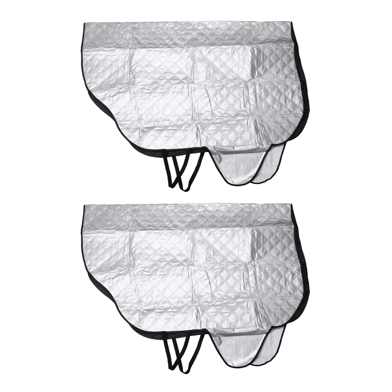 2X Car Sun Shade UV Windscreen Cover Protector Car Front Window Sun Visor Fits Windshields (193 X 157 X 126 CM)
2X Car Sun Shade UV Windscreen Cover Protector Car Front Window Sun Visor Fits Windshields (193 X 157 X 126 CM)