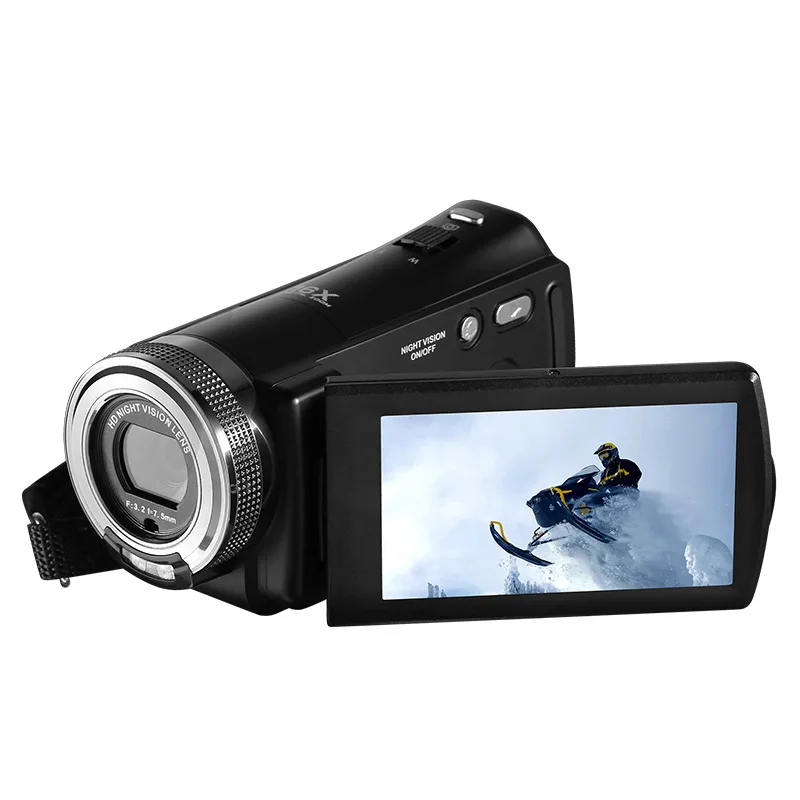 Digital Camera Full HD 16X Digital Zoom Recording Camcorder 3.0 Inch Screen Support Night Vision Camera for Youtube Video
Digital Camera Full HD 16X Digital Zoom Recording Camcorder 3.0 Inch Screen Support Night Vision Camera for Youtube Video