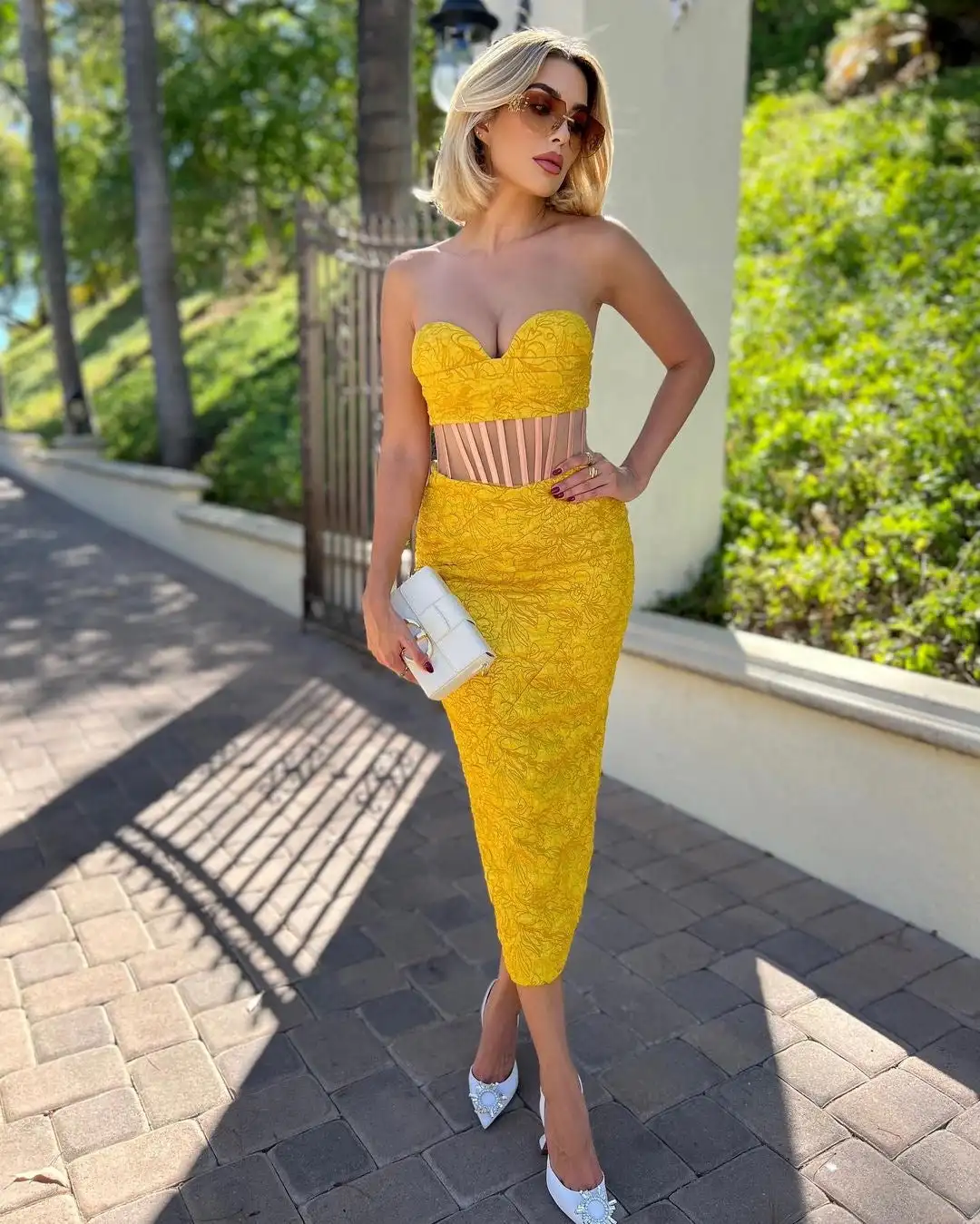 New Gold Mint Women Off the Shoulder Bodycon Mid-calf Dress Strapless Fashion Celebrate Birthday Party Outfit Vestido
New Gold Mint Women Off the Shoulder Bodycon Mid-calf Dress Strapless Fashion Celebrate Birthday Party Outfit Vestido