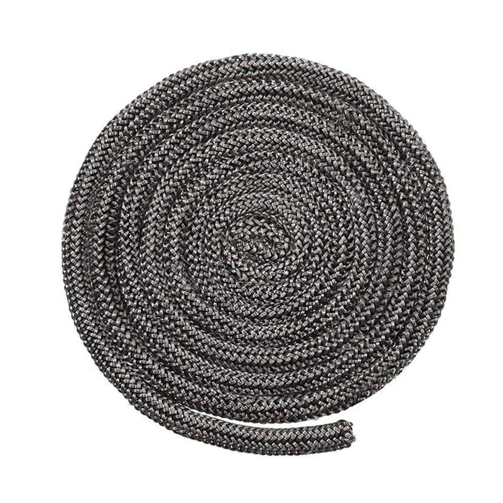 1* Black Stove/Fire Rope Wood Burning Stove 12mm Log Burner Door Seal Fiberglass Rope Seal Durable
1* Black Stove/Fire Rope Wood Burning Stove 12mm Log Burner Door Seal Fiberglass Rope Seal Durable