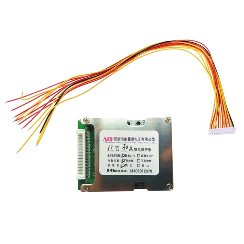 Защитная плата BMS- PCB для литий-ионных аккумуляторов 11S 40 в 30 А, защитная плата для зарядки литий-ионных аккумуляторов, Прямая поставка
Защитная плата BMS- PCB для литий-ионных аккумуляторов 11S 40 в 30 А, защитная плата для зарядки литий-ионных аккумуляторов, Прямая поставка