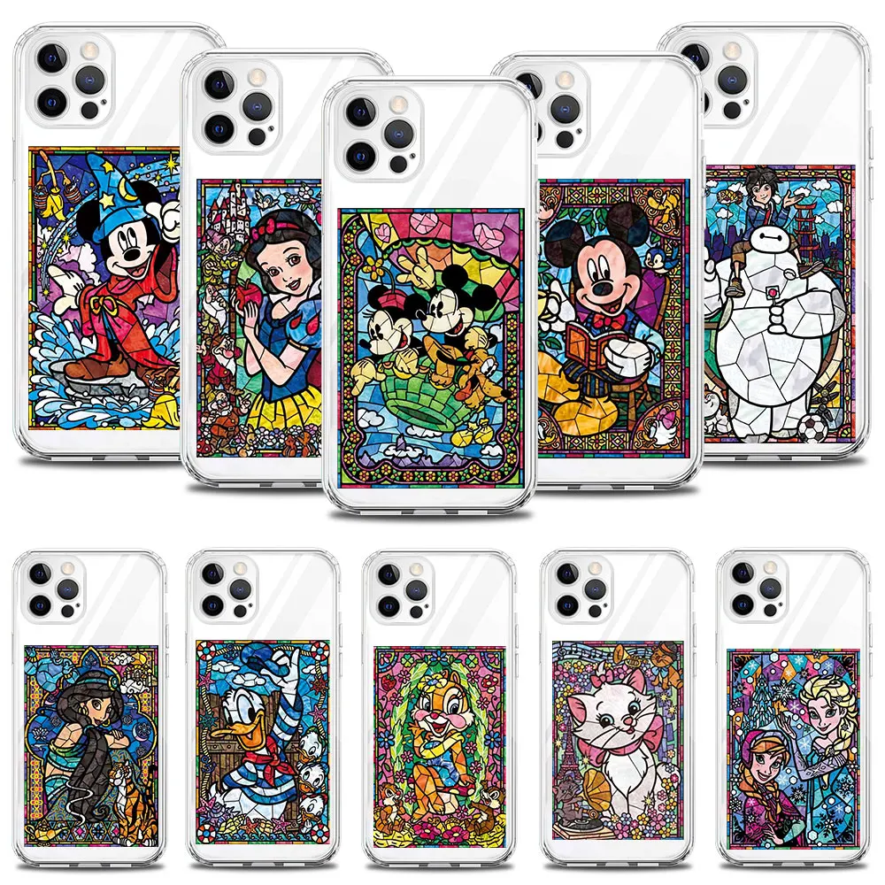 Phone Funda Transparent Beautiful Painting Art Princess Mickey Minnie Mouse For iPhone 12 7 13 Pro Max 8 Plus X XS 11 XR 14
Phone Funda Transparent Beautiful Painting Art Princess Mickey Minnie Mouse For iPhone 12 7 13 Pro Max 8 Plus X XS 11 XR 14