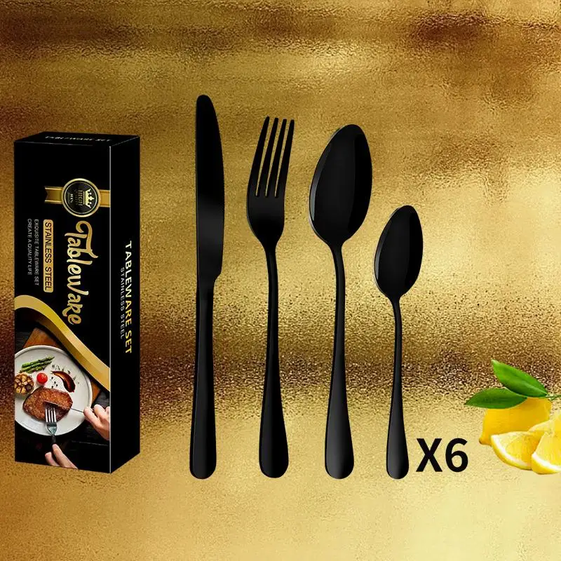 Premium 1010 Stainless Steel Cross-Border Cutlery Set in Elegant Gift Box - Perfect for Gifting or Personal Use
Premium 1010 Stainless Steel Cross-Border Cutlery Set in Elegant Gift Box - Perfect for Gifting or Personal Use