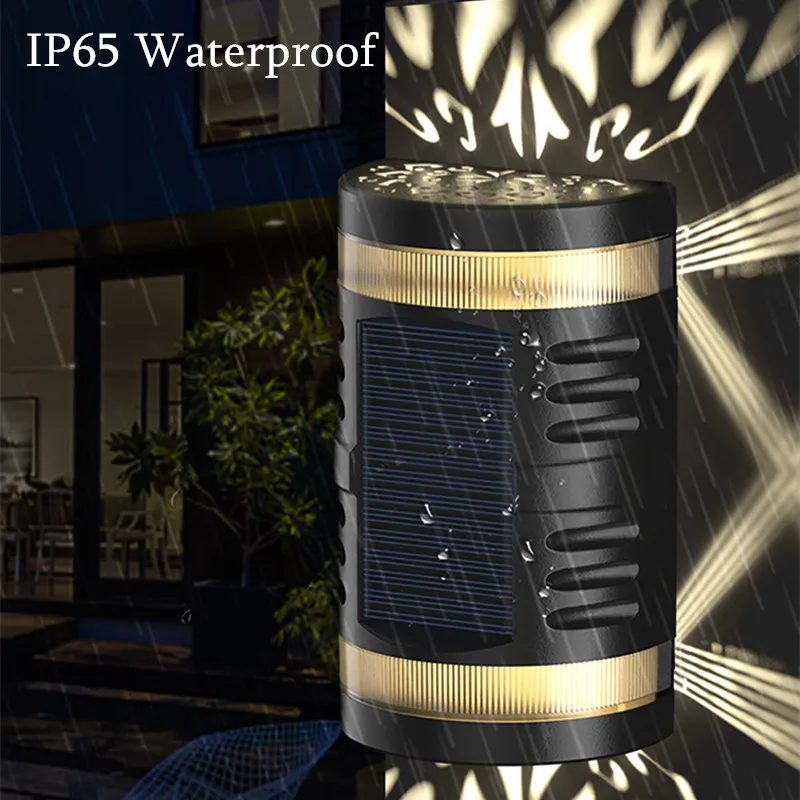 IP65 Waterproof LED Solar Up And Down Solar Fence Luminous Wall Lamps Courtyard Lighting Garden Decor Outdoor Streetlights 5Pcs
IP65 Waterproof LED Solar Up And Down Solar Fence Luminous Wall Lamps Courtyard Lighting Garden Decor Outdoor Streetlights 5Pcs