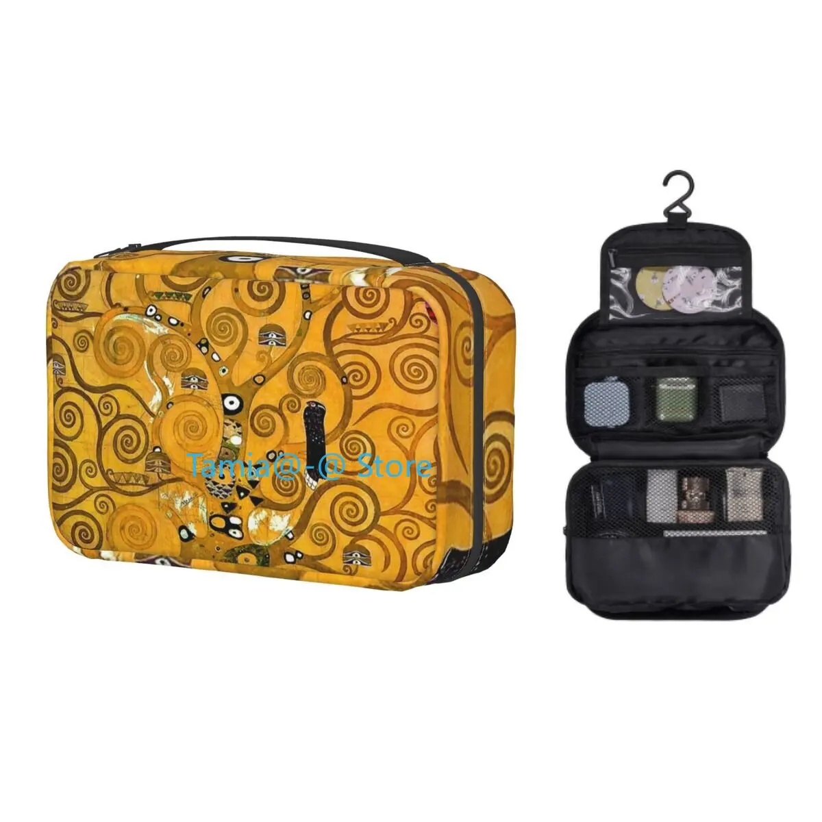 Hanging Travel Tree Of Life By Gustav Klimt Toiletry Bag Folding Painting Art Makeup Cosmetic Organizer Storage Dopp Kit Box
Hanging Travel Tree Of Life By Gustav Klimt Toiletry Bag Folding Painting Art Makeup Cosmetic Organizer Storage Dopp Kit Box