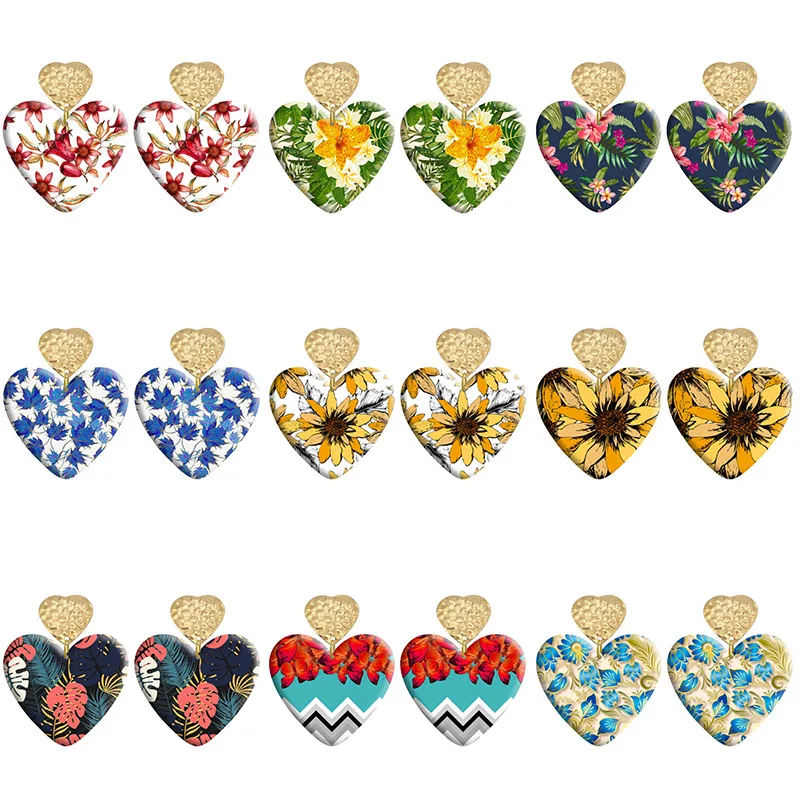 Flower Love Good Quality Acrylic Heart Hook Earrings For Women Piercing Ear Drop Dangle Jewelry R1970
Flower Love Good Quality Acrylic Heart Hook Earrings For Women Piercing Ear Drop Dangle Jewelry R1970