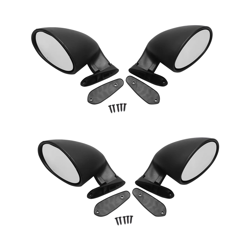 2X Classic Retro Door Wing Side Mirror Car Matte Rearview Mirror California Style Car Accessories Black L+R White Mirror
2X Classic Retro Door Wing Side Mirror Car Matte Rearview Mirror California Style Car Accessories Black L+R White Mirror