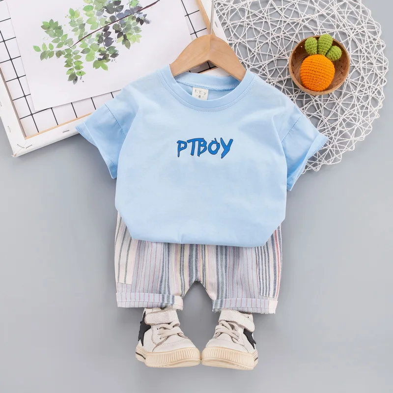 Baby Boy Clothes Letter O-neck Tops + Pants Boy Sets Fashion Clothing for Boys Short Sleeve Infant Toddler Children's Outerwear
Baby Boy Clothes Letter O-neck Tops + Pants Boy Sets Fashion Clothing for Boys Short Sleeve Infant Toddler Children's Outerwear