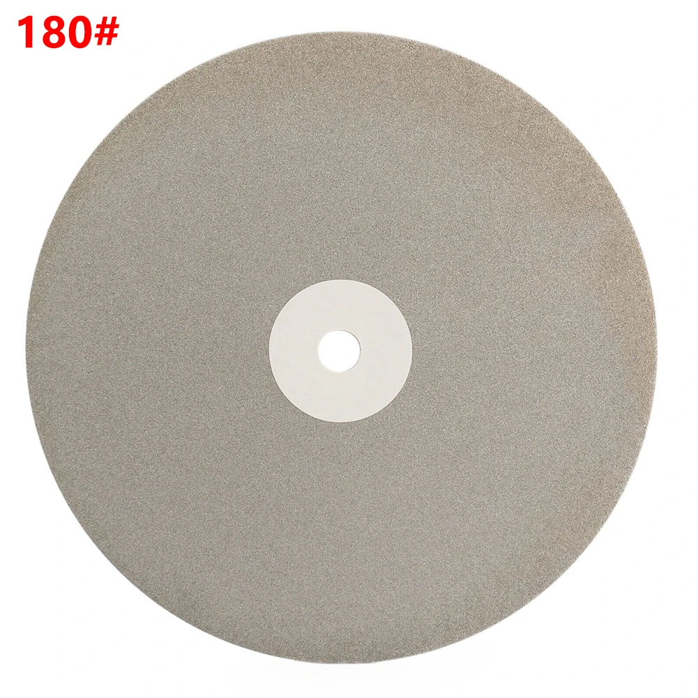 

1*Abrasive Grinding Disc 200mm 12.7mm Bore Diamond Coated Flat Lapping Wheel 60-3000grit For Gemstone Jewelry Polishing Tools