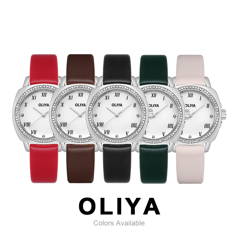 Oliay Brand Light Luxury Women Ladies 35MM Japan Quartz Movement Leather Strap Watch Relogio 510#
Oliay Brand Light Luxury Women Ladies 35MM Japan Quartz Movement Leather Strap Watch Relogio 510#