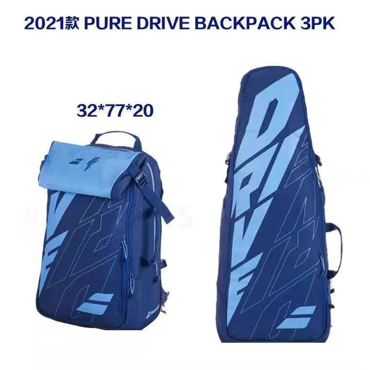 2022 New Brand PURE DRIVEE Backpack Tennis Bag Tennis Racket Bag Sports Backpack
2022 New Brand PURE DRIVEE Backpack Tennis Bag Tennis Racket Bag Sports Backpack