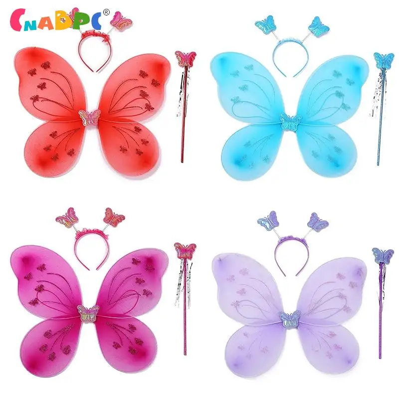 1pc Kids Butterfly Headband Wings Girls Summer Photography Children Fairy Tale Props Multi Colors Xmas Costume Party Supplies
1pc Kids Butterfly Headband Wings Girls Summer Photography Children Fairy Tale Props Multi Colors Xmas Costume Party Supplies