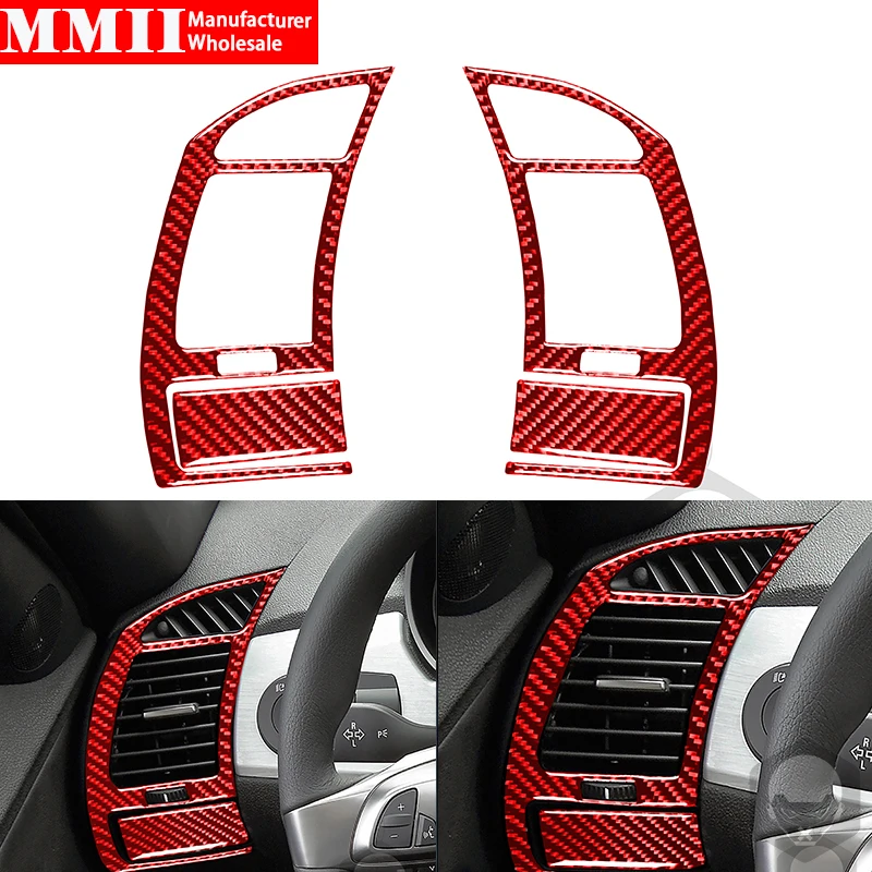Carbon Fiber For BMW Z4 E85 2003-2008 Car Air Outlet Vent Red Frame Covers Interiors Trim Decoration Sticker Car Accessories
Carbon Fiber For BMW Z4 E85 2003-2008 Car Air Outlet Vent Red Frame Covers Interiors Trim Decoration Sticker Car Accessories
