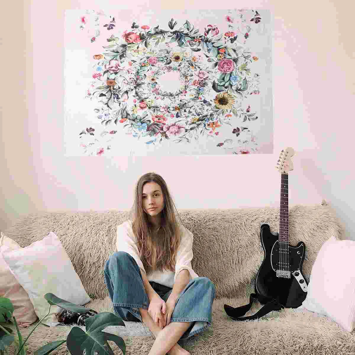 1pc Decorative Ethnic Tapestry Ethnic Picnic Mat Round Yoga Mat Picnic Blanket Wall Hanging Blanket
1pc Decorative Ethnic Tapestry Ethnic Picnic Mat Round Yoga Mat Picnic Blanket Wall Hanging Blanket