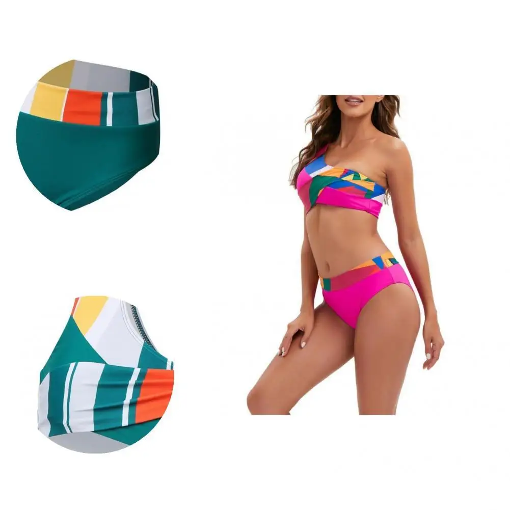 Colorful 2 Pcs/Set Trendy Durable Bathing Suit Beachwear Swimsuit Breathable for Swimming
Colorful 2 Pcs/Set Trendy Durable Bathing Suit Beachwear Swimsuit Breathable for Swimming