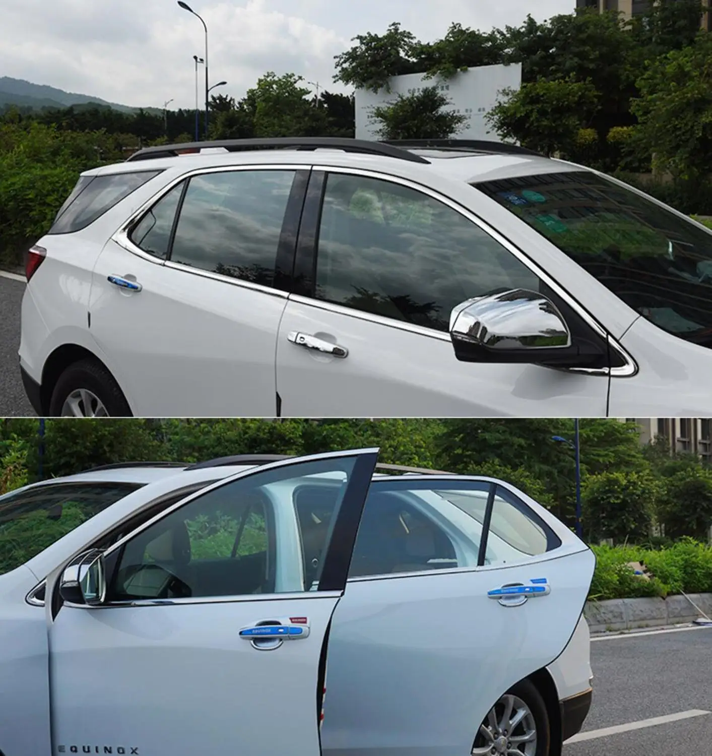 Stainless steel Exterior Window Sill Lid Trims for chevrolet Equinox 2017 2018 Holden Equinox Car Styling 
Stainless steel Exterior Window Sill Lid Trims for chevrolet Equinox 2017 2018 Holden Equinox Car Styling